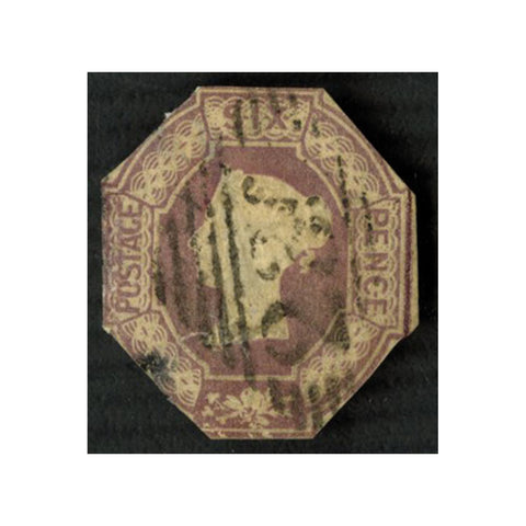 gb-1847-54-6d-mauve-average-used-cut-to-shape-thinned-cat-1000-sg58