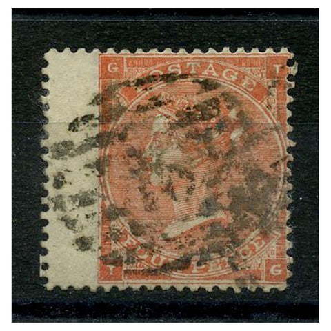GB 1862-64 4d Bright-red, wing marginal, good to fine used. SG79
