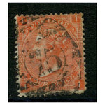 GB 1865-67 4d Deep-vermillion, plate 9, average used. SG94