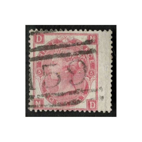gb-1868-80-3d-rose-plate-5-wing-marginal-fine-used-sg103