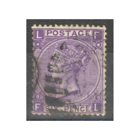 1867 6d Mauve, without hyphen, plate 9, good to fine used. SG109