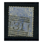 GB 1880 2-1/2d Blue, plate 20, fine used (for issue). SG142