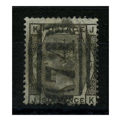 GB 1876-80 6d Grey, plate 15, good to fine used. SG147