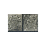 GB 1881-83 6d Grey, both dies, good used. SG161