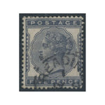 GB 1881-83 5d Indigo, fine cds used. SG169