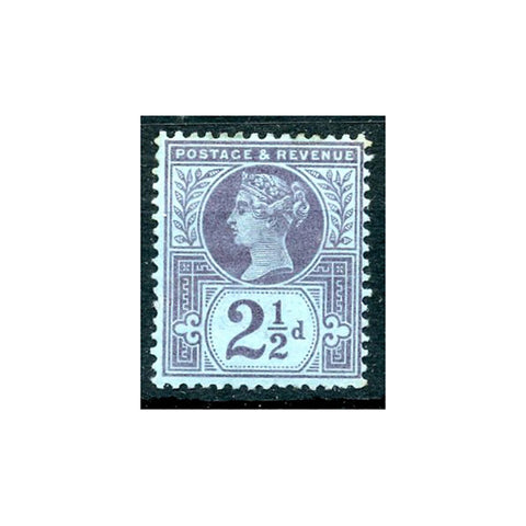 1887-92 2-1/2d Purple / blue, good to fine u/m. SG201