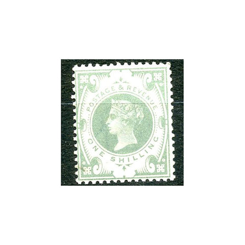 1887-92 1/- Dull-green, good to fine u/m. SG211