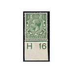 1912-26-1-2d-green-h16-control-marginal-single-1-double-print-lightly-mtd-mint-sg351