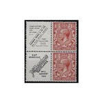 1912-26-1-1-2d-red-brown-par-pane-mtd-on-label-stamps-u-m-sg362b