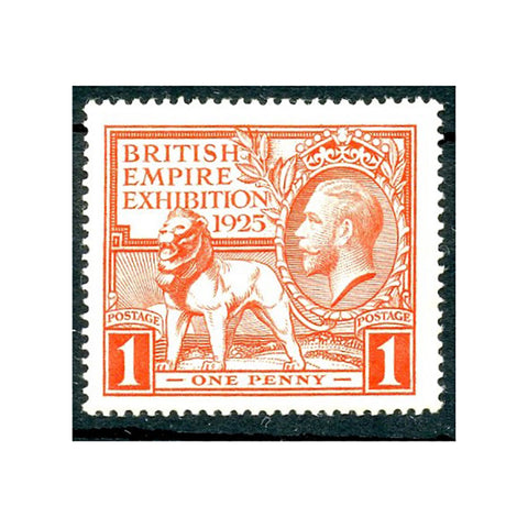 1925 1d Wembley Exhibition, lightly mtd mint. SG432