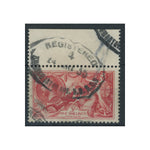 GB 1934 5/- Bright rose-red, re-engraved, marginal example, good to fine used. SG451