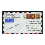 GB 1939 2x1-1/2d (KGVI) & 1/- (KGV) PanAm 'northern route' first flight cover (second leg). SG449+64