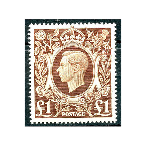 1948 £1 Brown, u/m. SG478c