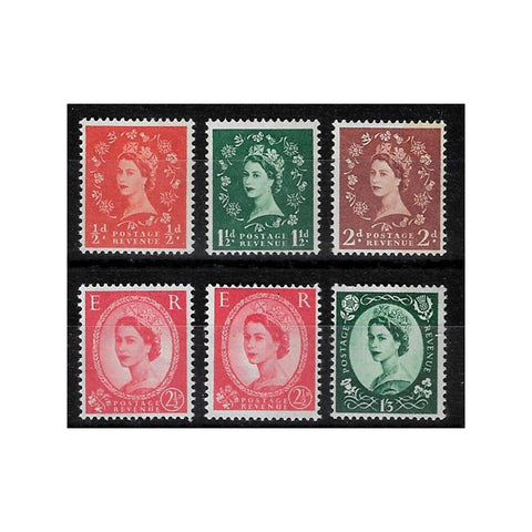 1960-selection-of-6-wilding-broad-band-varieties-u-m-our-pick-sg610
