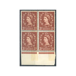 1960-67-2d-light-red-brown-broad-band-right-marginal-block-of-4-u-m-sg613