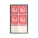 1961-67-2-1-2d-carmine-red-broad-band-right-marginal-block-of-4-u-m-sg614a