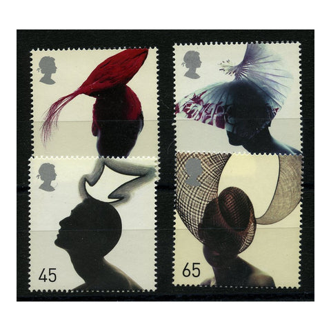 GB 2001 Fashion hats, u/m. SG2216-19