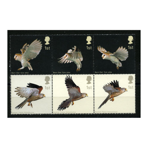 GB 2003 Birds of prey, se-tenant, u/m. SG2327a