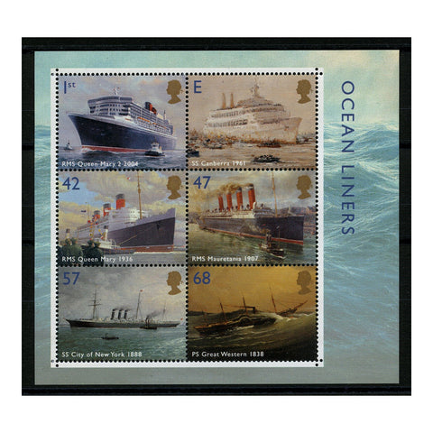 GB 2004 Ocean liners, u/m. SGMS2454