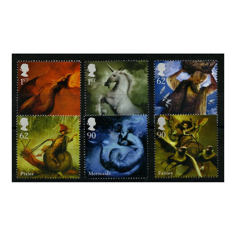 GB 2009 Mythical creatures, u/m. SG2944-49