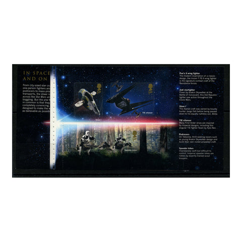 GB 2019 Star Wars (6th), bklt panes, u/m. SG4306a+09a