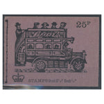 GB 1971 (August) 25p Omnibus, 'TEAR OFF to ESSO' pane instead of 'STICK FIRMLY.' u/m. SGDH42a