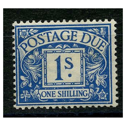 GB 1924-31 1/- Deep-blue, mtd mint. SGD17