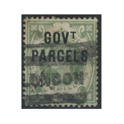 gb-1890-1-dull-green-govt-parcels-good-used-minor-tone-cat-275-sgo68