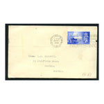 GB 1948 2-1/2d Liberation, used on plain FDC from London with 'nursing' slogan cancel. SGC2