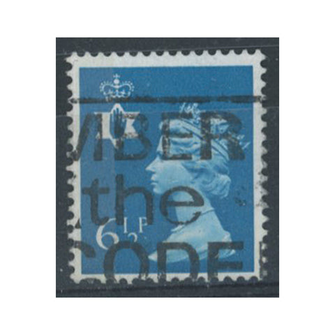 GB 1976 6-1/2p Norther Ireland, phos band left, fine used - a rare variety. SGNI21var