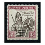 GB Alderney 1966 1/- Norman conquest, lightly mtd mint. AC63