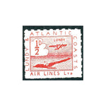 Lundy 1939 1/2d Scarlet, couple of dots in cloud, u/m. LI19var