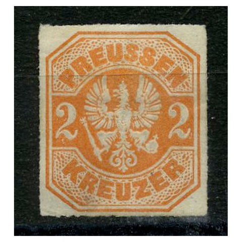 Prussia 1867 2k Orange, mint no gum, thinned. SG42