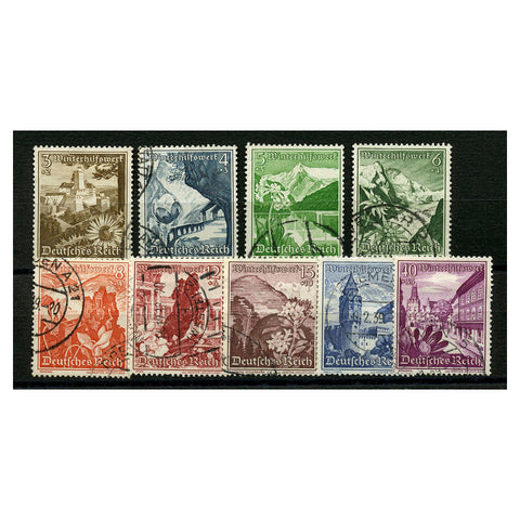 Germany 1938 Winter Relief, fine used. SG663-71