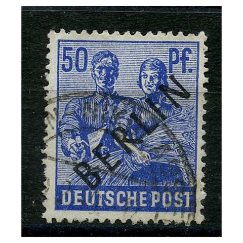 Germany (Berlin) 1948 Berlin ovpt in black, 50pf, fine cds used. SGB13