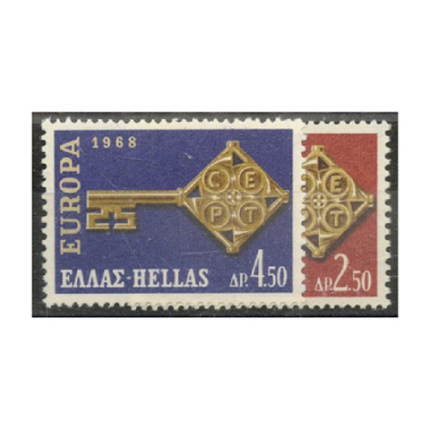 Greece 1968 Europa, u/m, SG1076-7