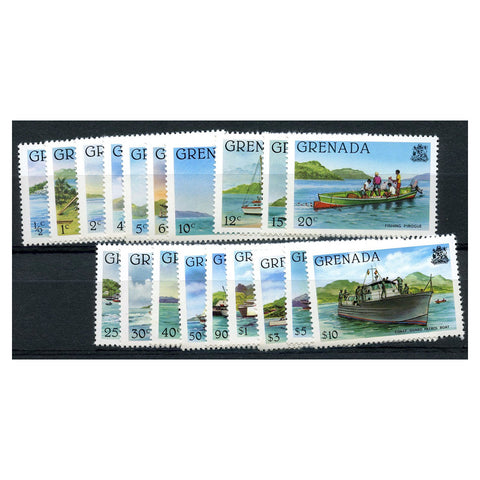 Grenada 1980-84 Ships set to $10 (19v) - No imprint, u/m. SG1081A-99A