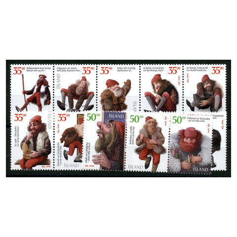 Iceland 1999 Christmas - Yule Goblins, u/m. SG939-51