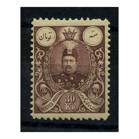 Iran 1908-09 30kr Dull-purple, fresh u/m (rare as such). SG315