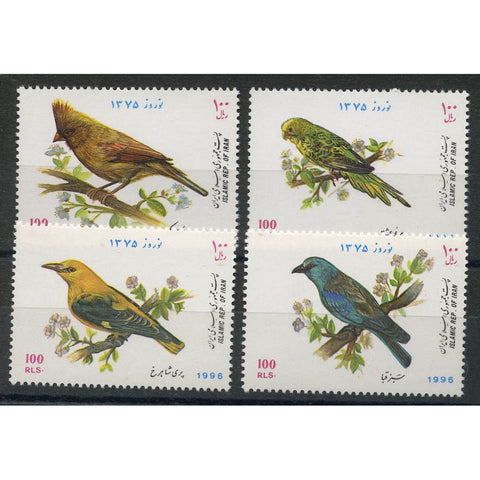 Iran 1996 Birds, u/m. SG2870-73