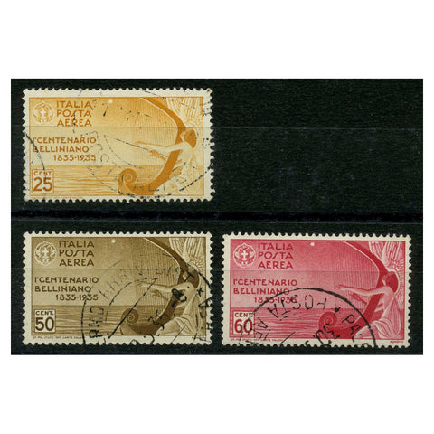 Italy 1935 Bellini Air short set to 60c, fine cds used. SG468-70