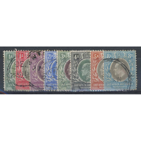 Kenya 1903-04 1/2a-8a, good to fine used SG1-8
