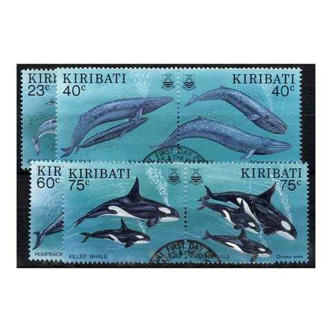 Kiribati 1994 Whales, u/m SG432-9