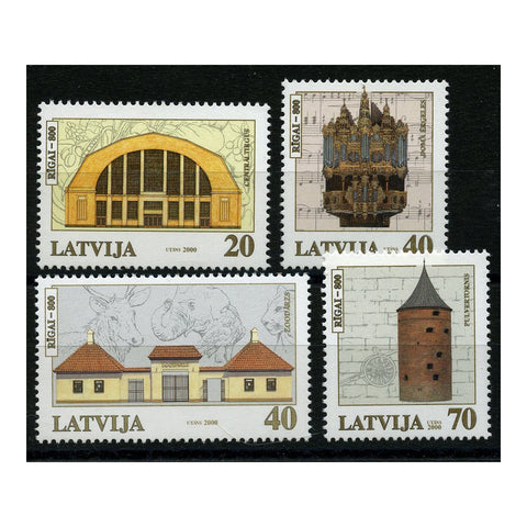 Latvia 2000 Riga (6th issue), u/m. SG540-43