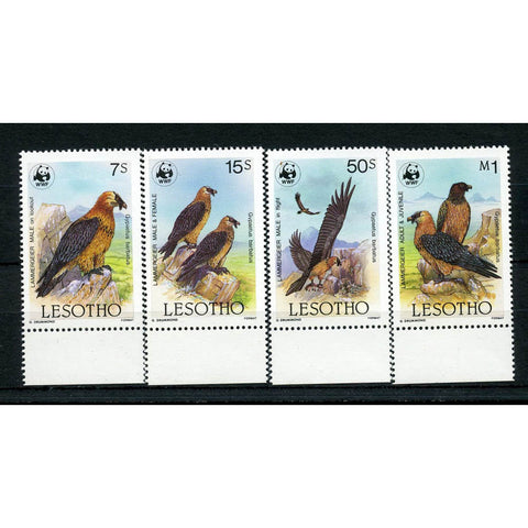 Lesotho 1986 Lammergeier (WWF) u/m. SG677, 680, 682, 683