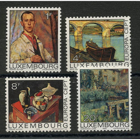 Luxembourg 1975 Paintings, u/m SG947-50