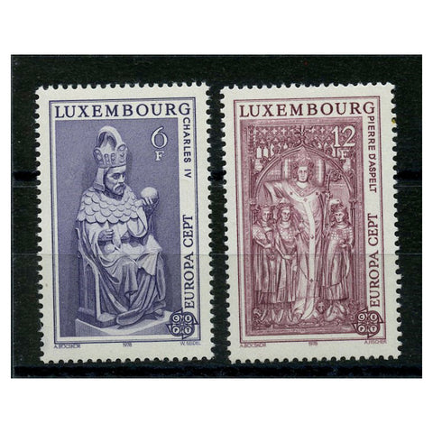 Luxembourg 1978 Europa, u/m. SG1004-05