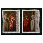 Luxembourg 1987 Paintings, u/m. SG1203-04