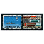 Luxembourg 1988 Transport Conf, u/m. SG1223-24