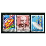 Luxembourg 1990 Anniversaries, u/m. SG1263-65